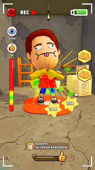 Скриншот приложения Игра про Спагетти 3D — скриншот 1