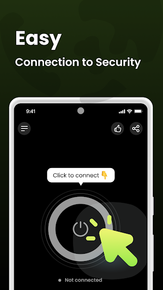 Скриншот приложения Bear VPN — скриншот 1