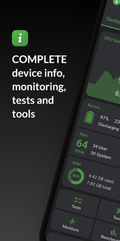 DevCheck Device & System Info - скриншот 1