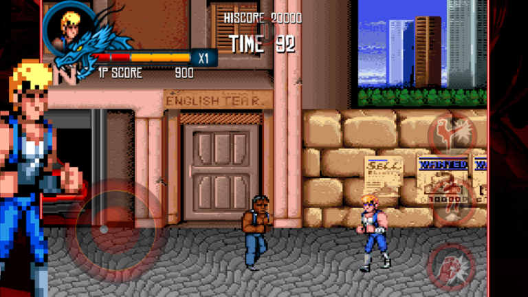 Скриншот приложения Double Dragon Trilogy — скриншот 1