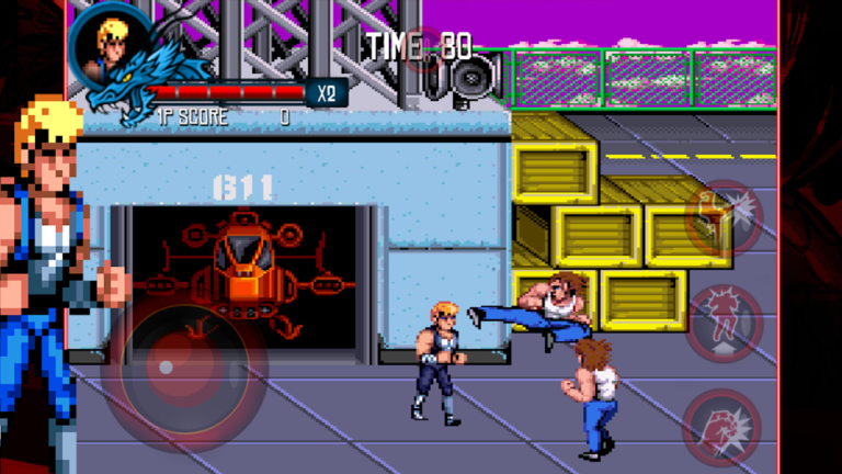 Скриншот приложения Double Dragon Trilogy — скриншот 2
