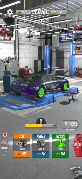 Скриншот приложения Dyno 2 Race - Car Tuning — скриншот 2
