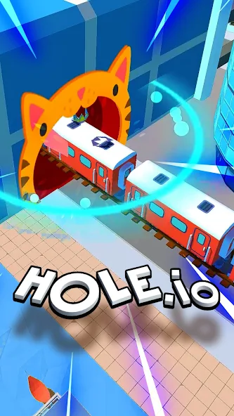 Скриншот приложения Hole.io — скриншот 1