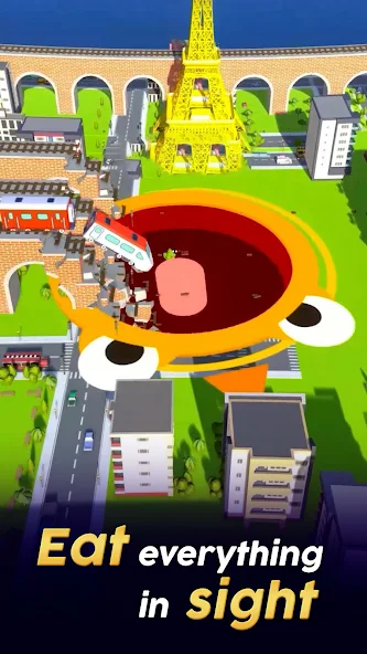 Скриншот приложения Hole.io — скриншот 2