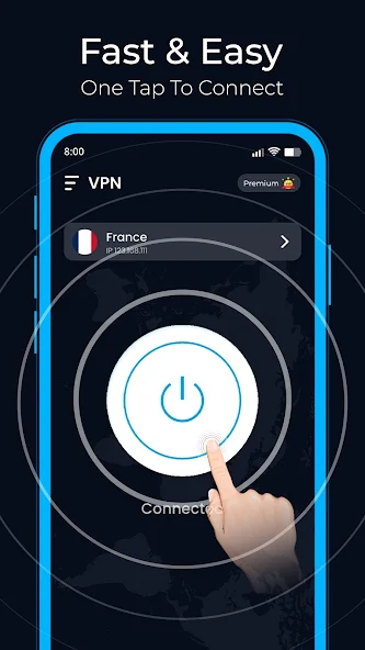 Скриншот приложения Privify: Fast Secure VPN Proxy — скриншот 1