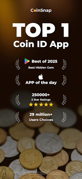 Скриншот приложения CoinSnap — скриншот 1