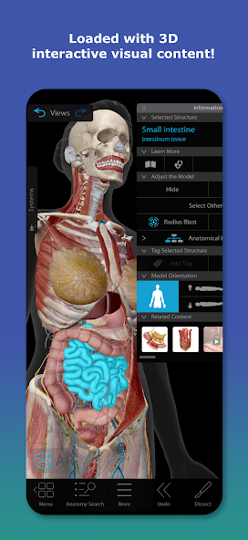 Скриншот приложения Human Anatomy Atlas 2026 — скриншот 1