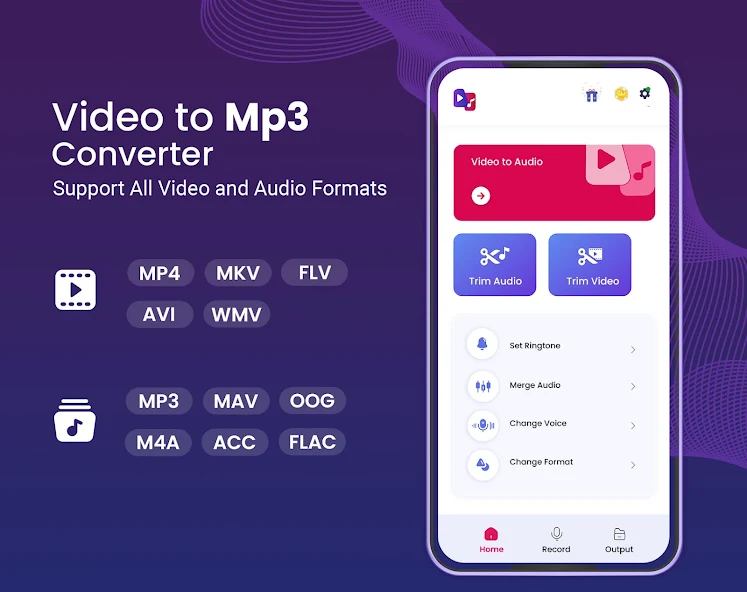 Скриншот приложения Конвертер видео в Mp3 — скриншот 2