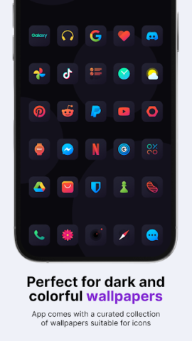 Nova Dark Icon Pack - скриншот 2