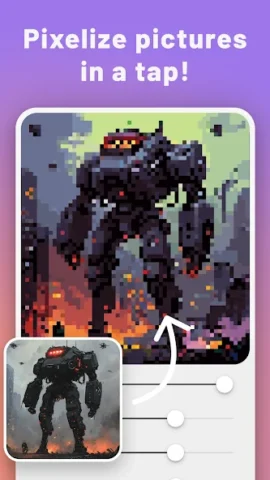 PixelMe: Pixel Art AI Camera - скриншот 2