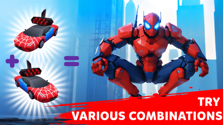 Скриншот приложения Robot Merge Master: Car Games — скриншот 2