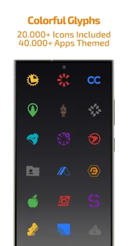 Colors Shapeless Icon Pack - скриншот 2