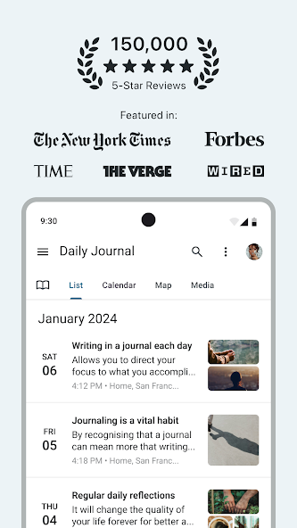 Скриншот приложения Day One Journal: Private Diary — скриншот 1