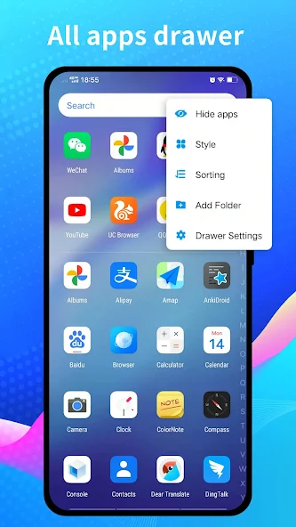 Скриншот приложения Rich Launcher for Android 16 — скриншот 2