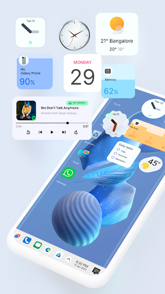 Скриншот приложения Win 12 Launcher — скриншот 1