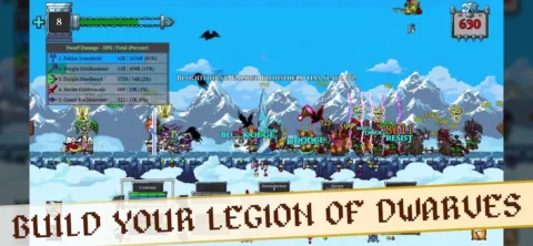 Dwarves: Glory, Death and Loot - скриншот 4
