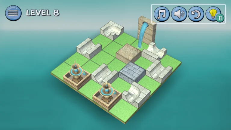 Скриншот приложения Flow Water Fountain 3D Puzzle — скриншот 2