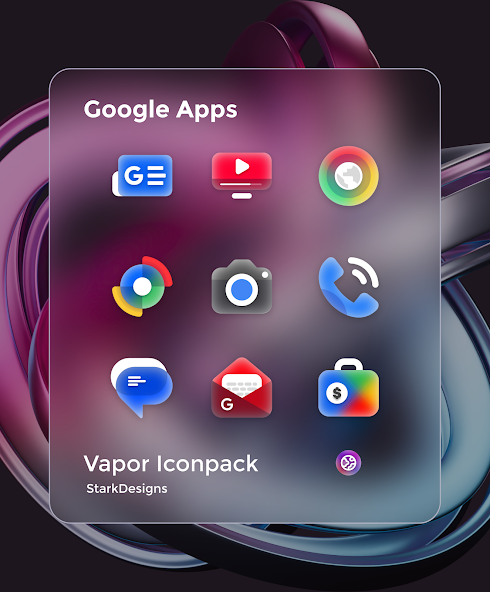 Скриншот приложения Vapor IconPack — скриншот 1