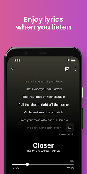 Скриншот приложения Joytify - Music & Playlists — скриншот 2