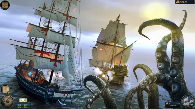 Скриншот приложения Tempest: Pirate RPG Premium — скриншот 1