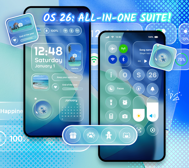 Скриншот приложения Themepack - App Icons, Widgets — скриншот 1