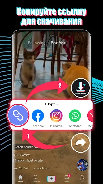 Скриншот приложения AhaTik Downloader Pro — скриншот 2