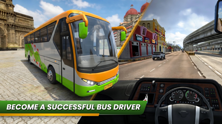Скриншот приложения Bus Simulator India — скриншот 1