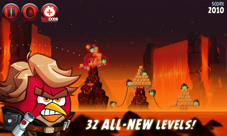 Angry Birds Star Wars II — скриншот 1