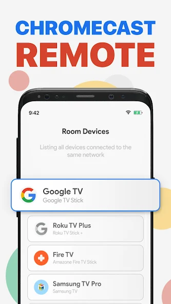 Скриншот приложения Chromecast & Android TV Remote — скриншот 1
