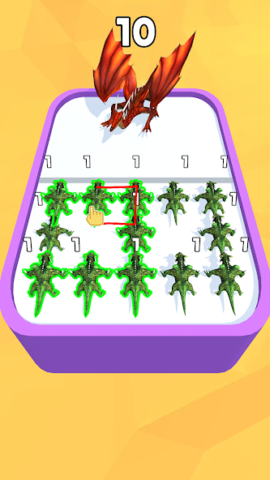 Merge Master: Dinosaur Monster - скриншот 1