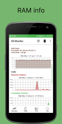 OS Monitor: диспетчер задач - скриншот 4