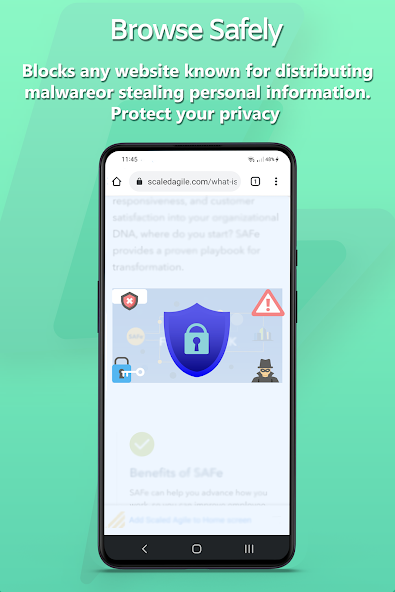 Скриншот приложения VirusGuard - Mobile Antivirus — скриншот 2