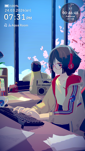 Скриншот приложения Chill with You : Lo-Fi Story — скриншот 1