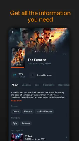 Moviebase: трекер фильмов - скриншот 3