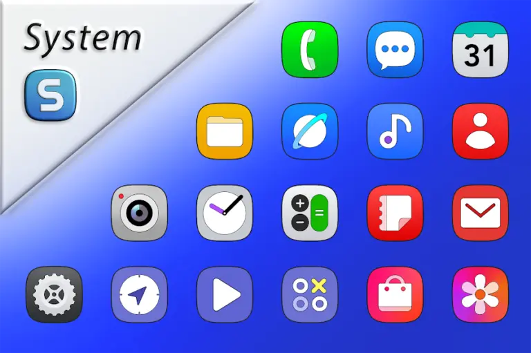 Скриншот приложения One UI HD - Icon Pack — скриншот 1