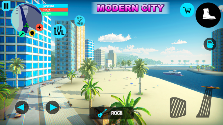 Скриншот приложения Rio crime city: mafia gangster — скриншот 1