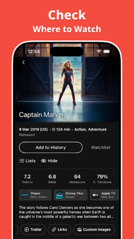 Showly: Track Shows & Movies - скриншот 3