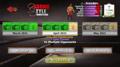 Wrestling Empire - скриншот 3