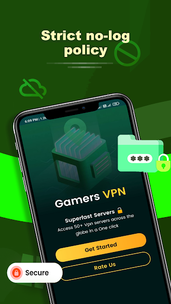 Скриншот приложения Gamers VPN — скриншот 2