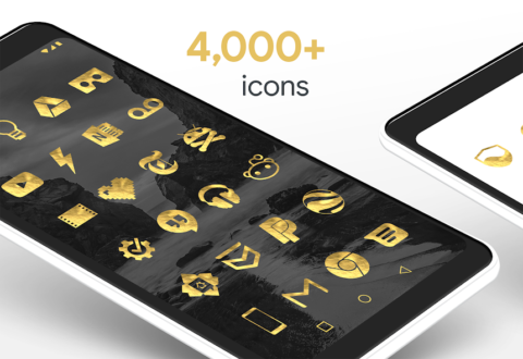 Gold Leaf Pro — Icon Pack - скриншот 2