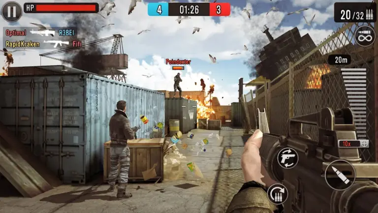 Скриншот приложения Last Hope Sniper 2: Zombie War — скриншот 2