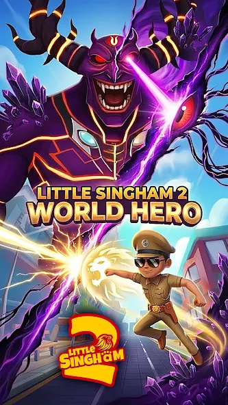 Скриншот приложения Little Singham 2: World Hero — скриншот 1