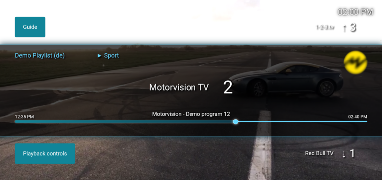 Скриншот приложения M3U IPTV — скриншот 1
