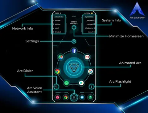 ARC Launcher Pro - скриншот 1
