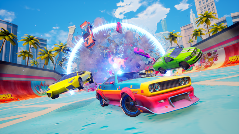 Скриншот приложения Cars Royale: League of Rocket — скриншот 2