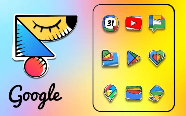 Скриншот приложения Flatine icon pack — скриншот 1