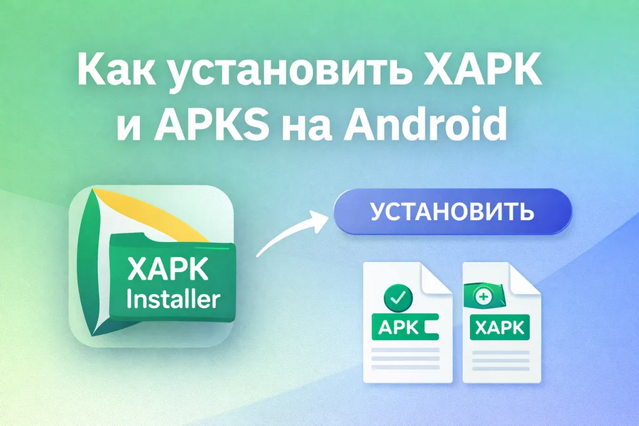 Как установить APK, APKs и XAPK на Android