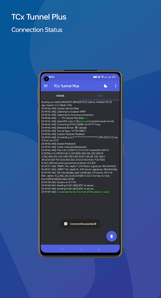 Скриншот приложения TCx Tunnel Plus — скриншот 2
