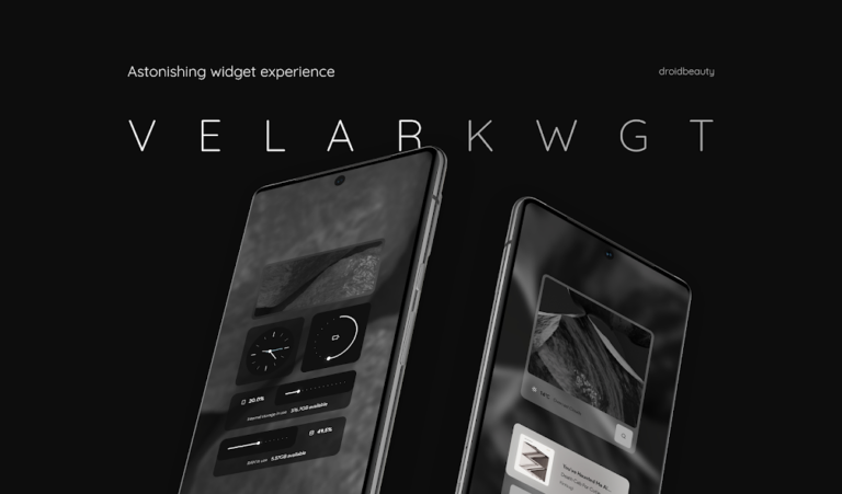 Скриншот приложения Velar KWGT — скриншот 1