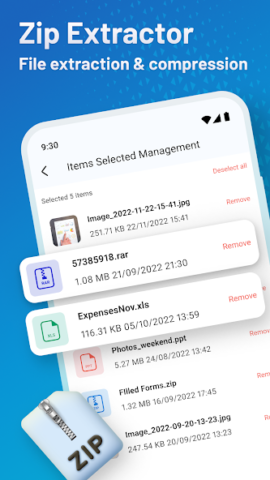 Zip Extractor - скриншот 1